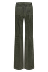 stouls lizzy bootcut trousers define a structured silhouette through a rigorous