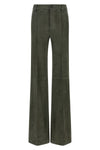 stouls lizzy bootcut trousers define a structured silhouette through a rigorous