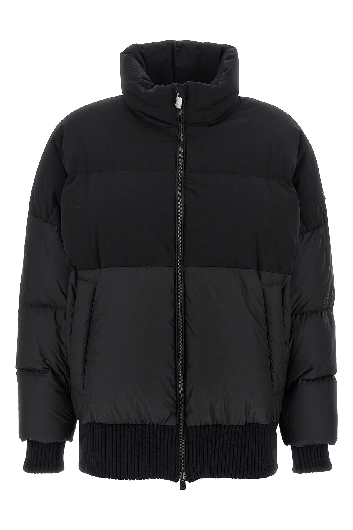 arnica bomber jacket in quilted technical fabric