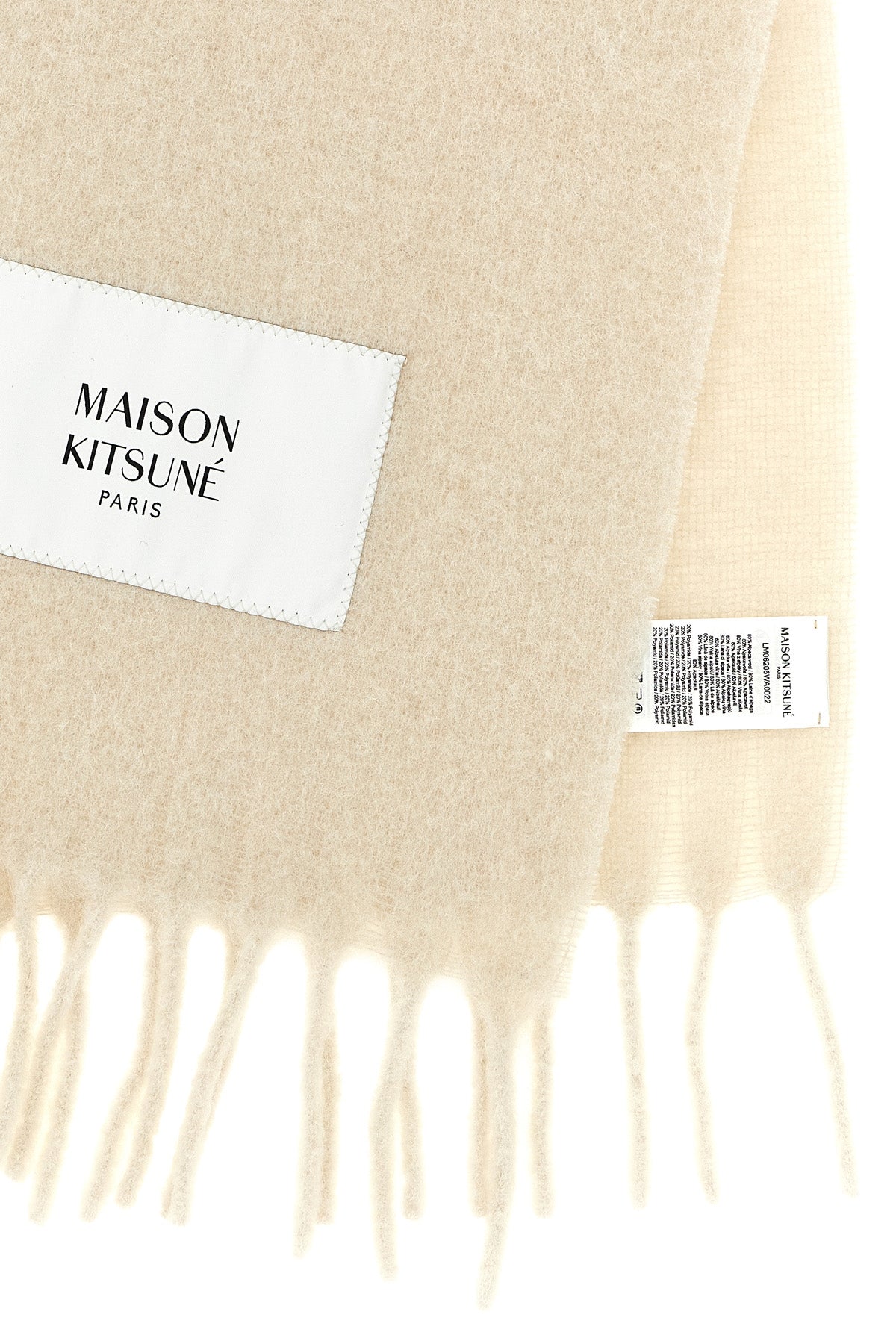 the maison kitsuné scarf