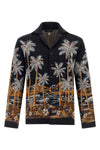 the alanui diamond head knitted overshirt