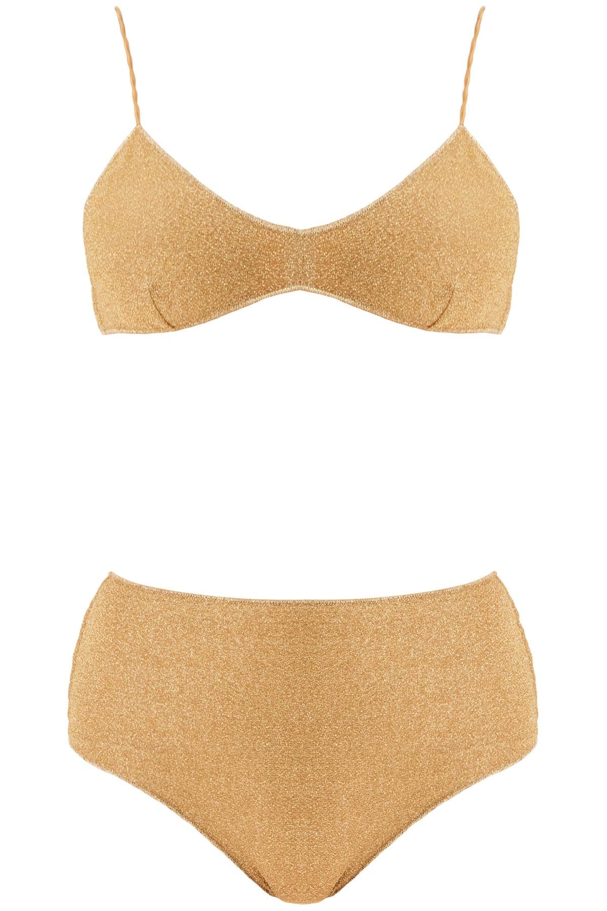 high-waisted lumière bikini set