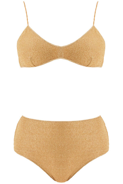 high-waisted lumière bikini set