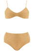 high-waisted lumière bikini set