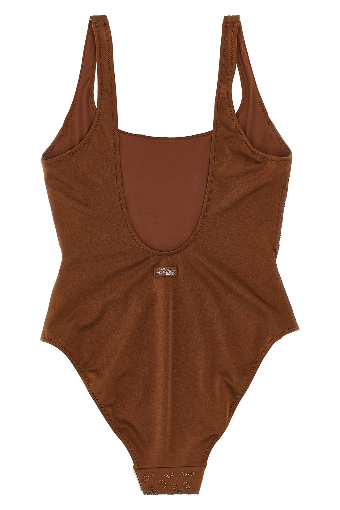 MC2 SAINT BARTH M lora one-piece swimsuit in stretch fabric