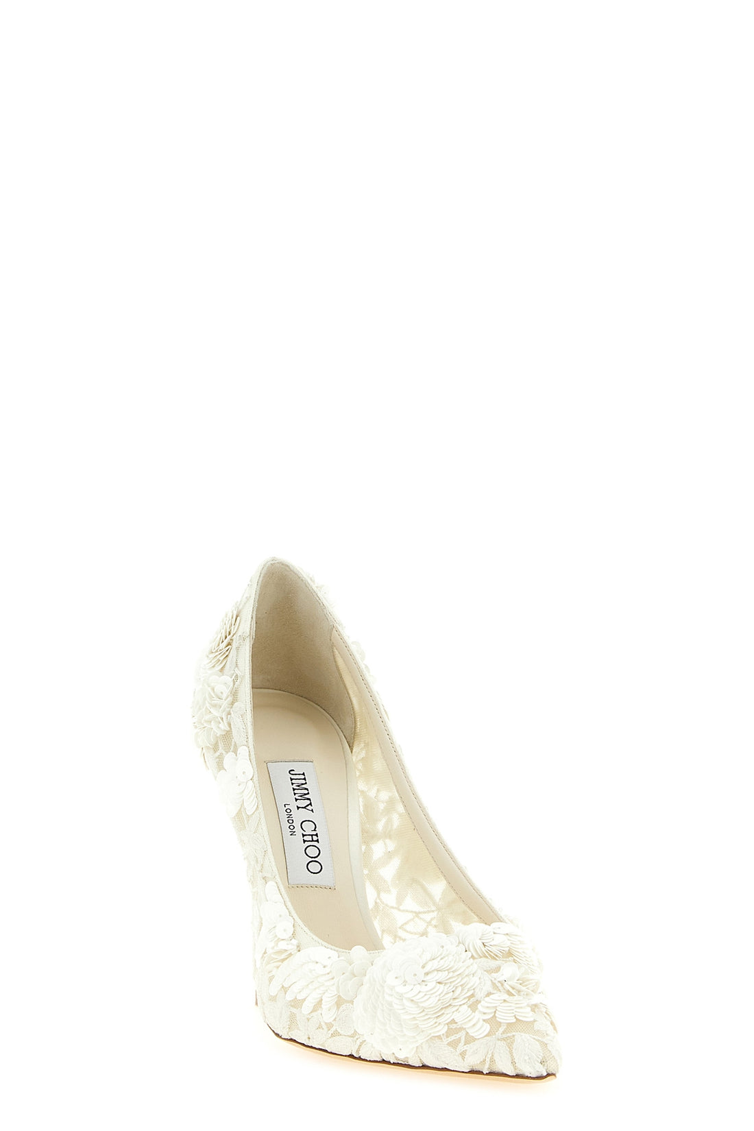 JIMMY CHOO 36 jimmy choo love pumps define a tapered silhouette through a rigorous paraded t