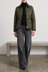 beadnell quilted nylon jacket