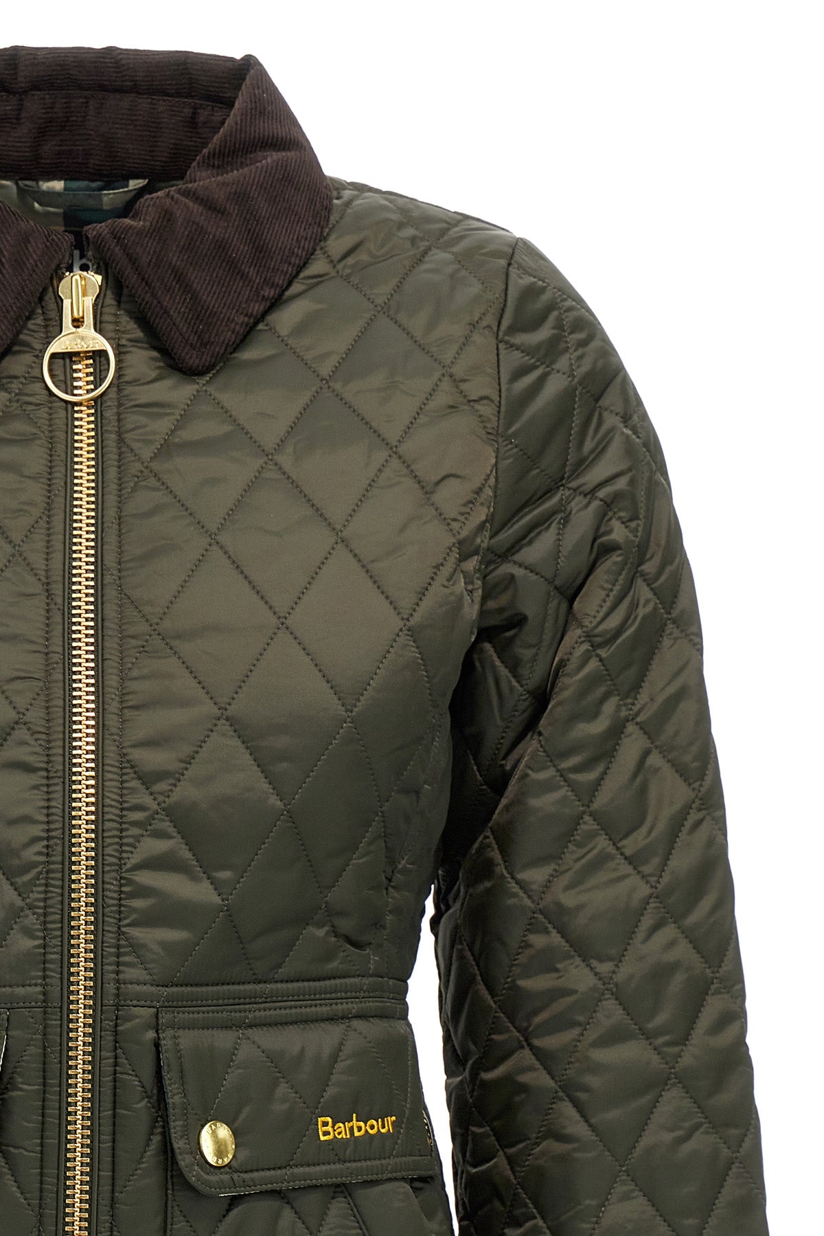 beadnell quilted nylon jacket