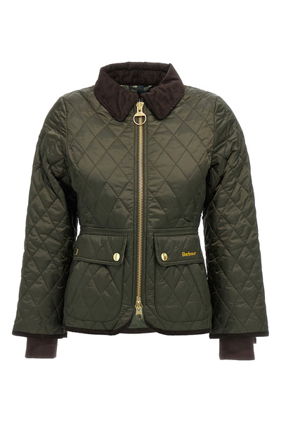 beadnell quilted nylon jacket