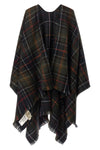 the barbour montieth serape cape redefines the concept of layering through an