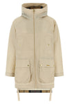 middlemarch rainproof jacket in cotton blend that is dry to the touch