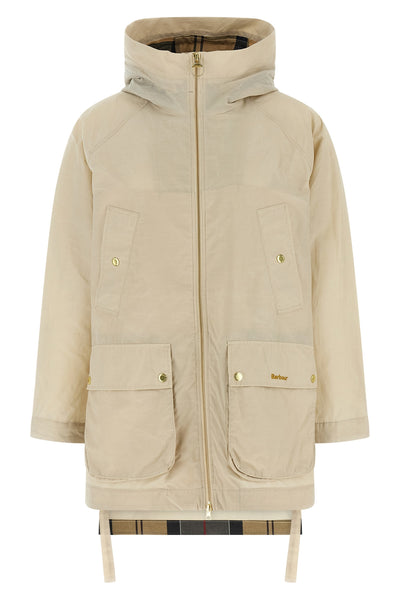 middlemarch rainproof jacket in cotton blend that is dry to the touch