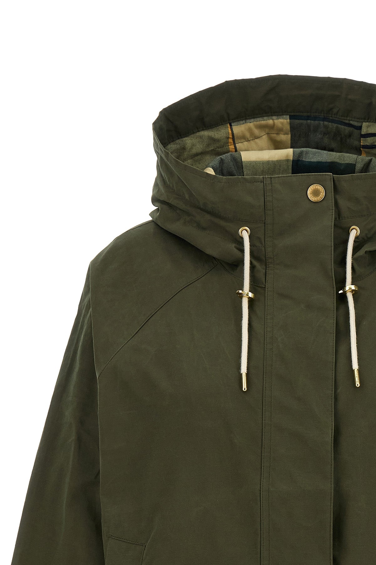hawkridge waterproof cotton blend rain jacket