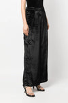 luli velvet cargo pants