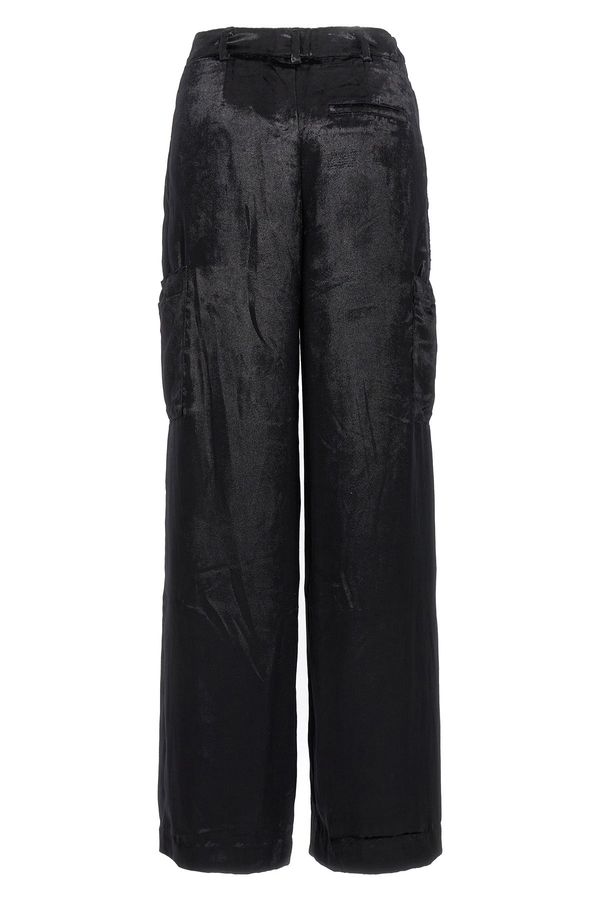 luli velvet cargo pants