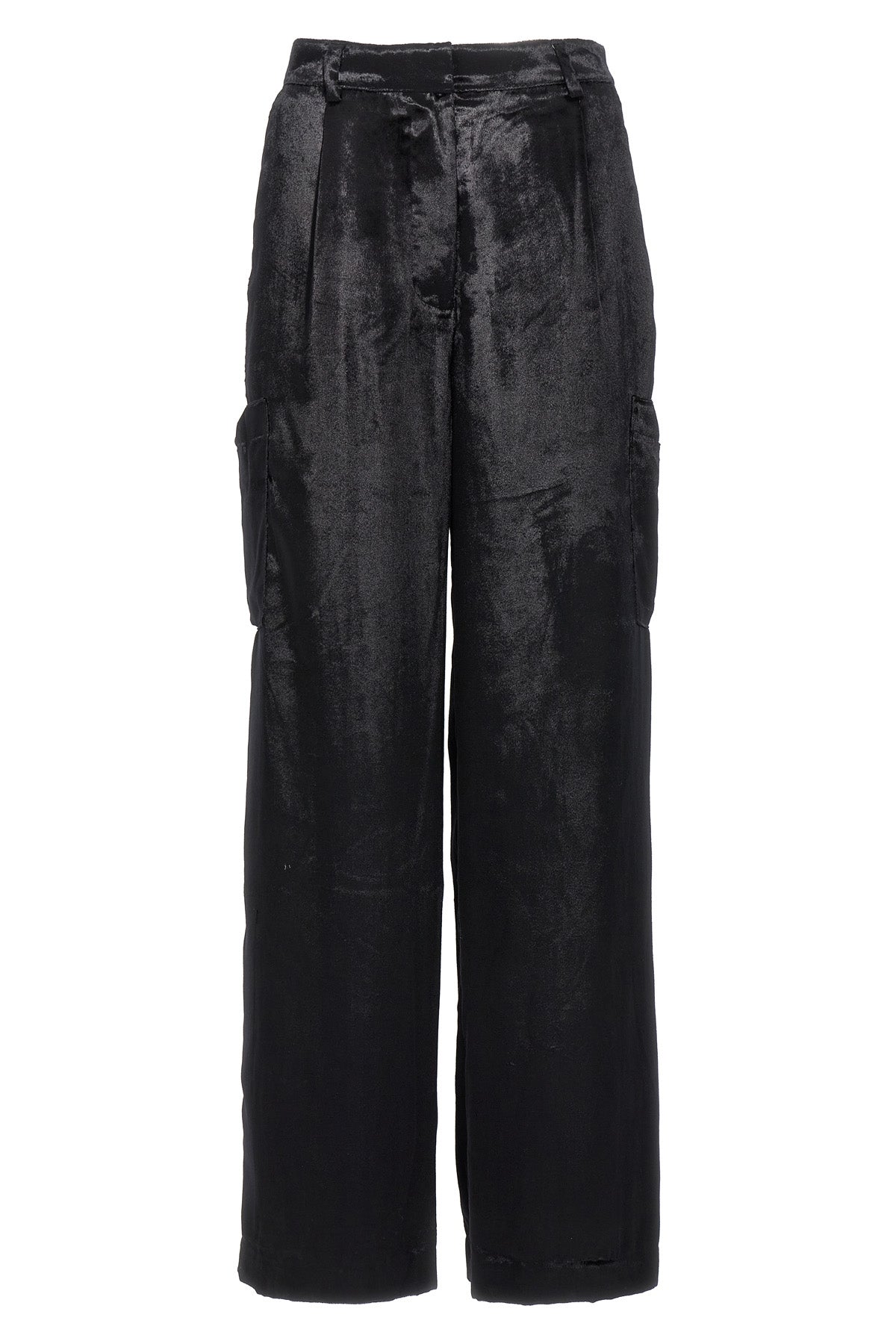 luli velvet cargo pants
