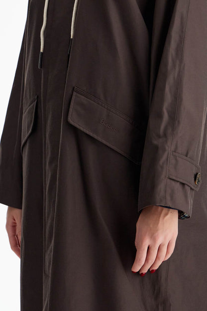 chung\n\nwaterproof trench coat collaboration between natalie