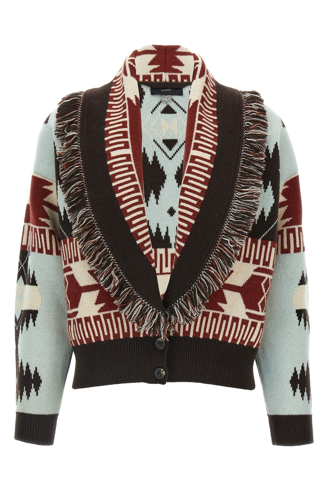 ALANUI S cashmere and virgin wool cardi-bomber jacket