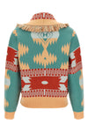 cashmere and virgin wool cardi-bomber jacket