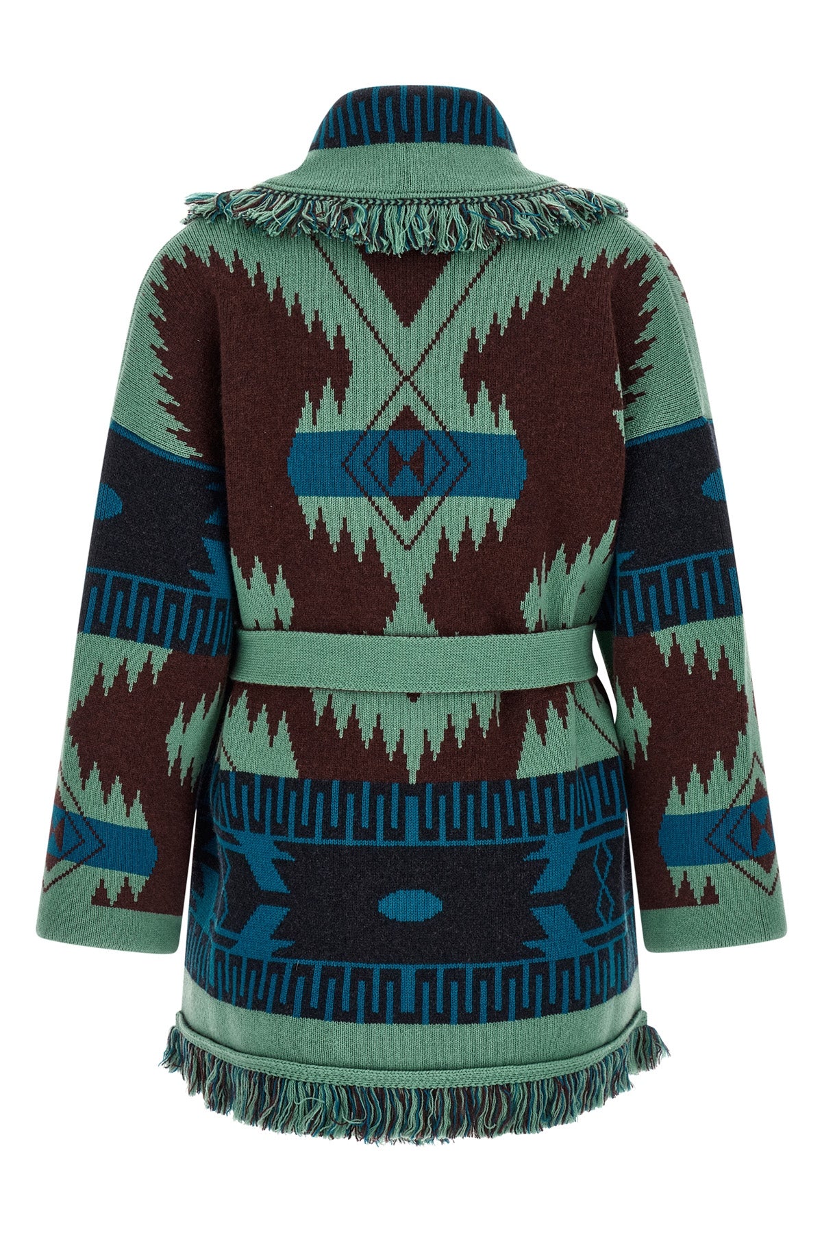 the alanui icon cardigan sets new standards in luxury knitwear through a compl