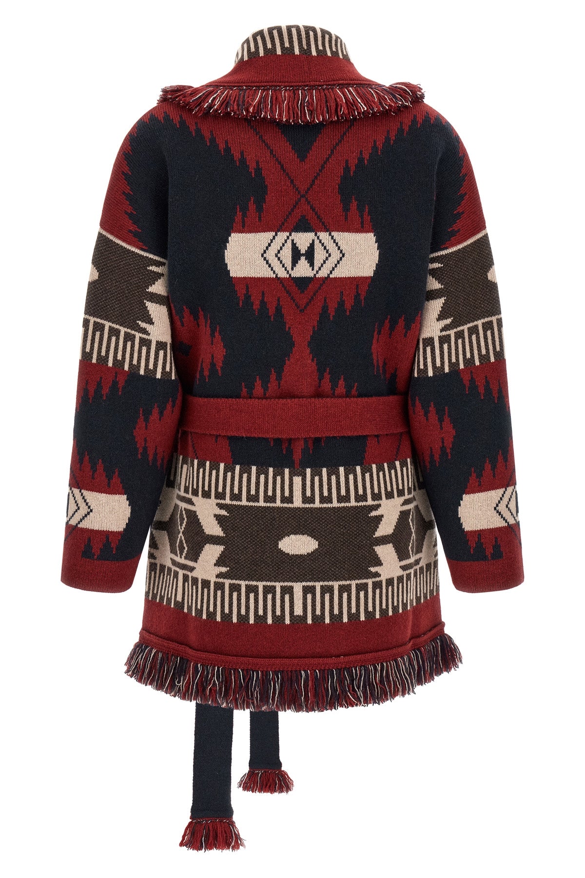the alanui icon cardigan in pure cashmere represents the pinnacle of handmade