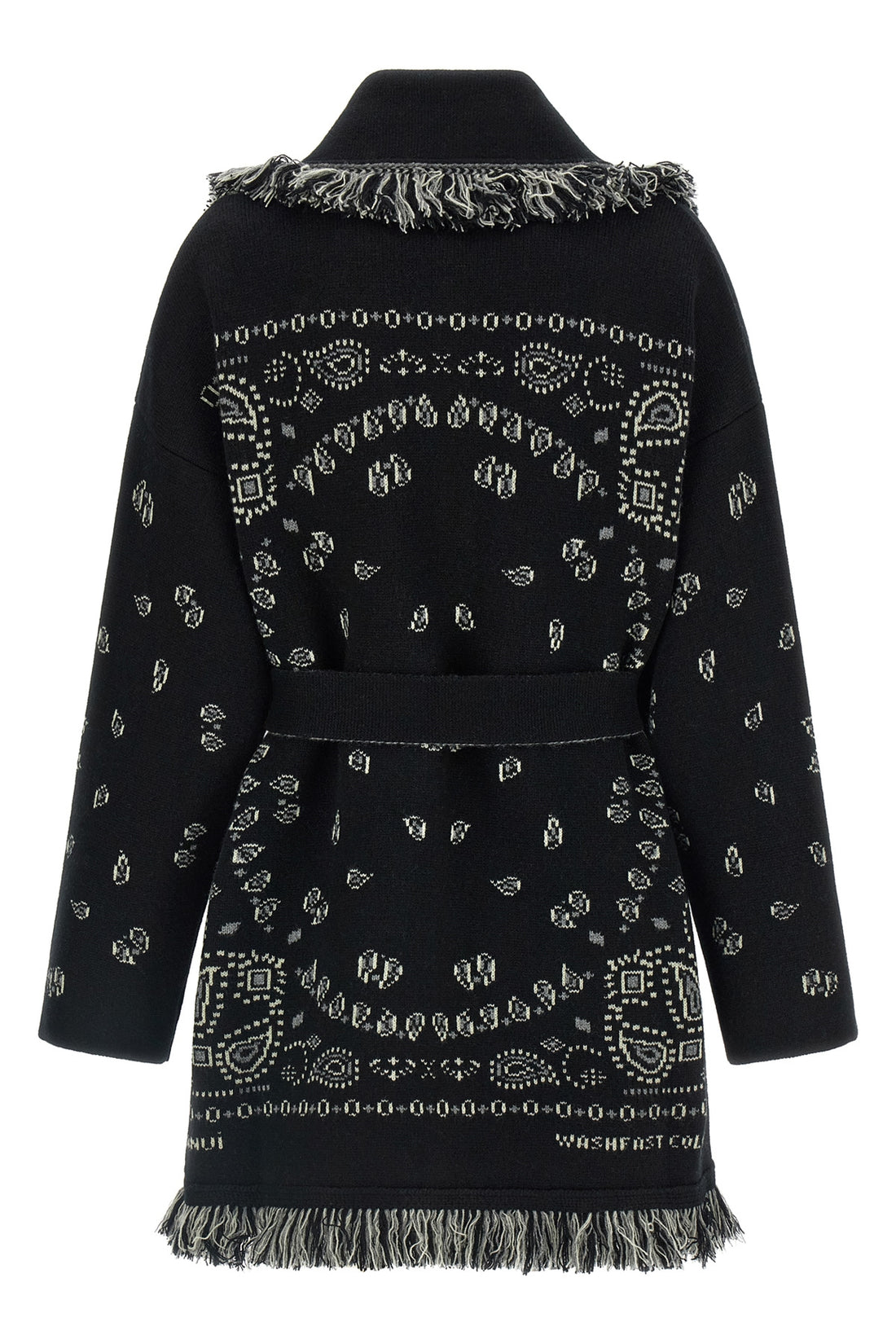 ALANUI M the alanui cardigan exemplifies knitwear excellence through complex double jacqu