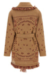 the alanui cardigan exemplifies a superior knitwear construction through its pur