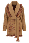 the alanui cardigan exemplifies a superior knitwear construction through its pur