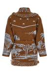 the alanui canyon spirit cardigan in cashmere and wool blend sets new standard