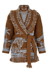 the alanui canyon spirit cardigan in cashmere and wool blend sets new standard