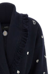 the alanui echoes of the bandana cardigan exemplifies a superior knitwear constr