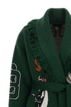 the alanui x looneytunes sporty bugs bunny & sylvester pure virgin wool cardig