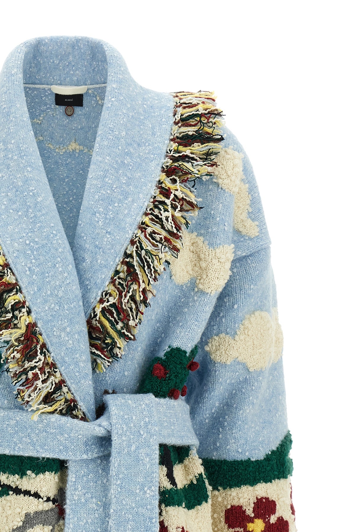 the alanui casa alanui cardigan sets new standards in luxury knitwear through