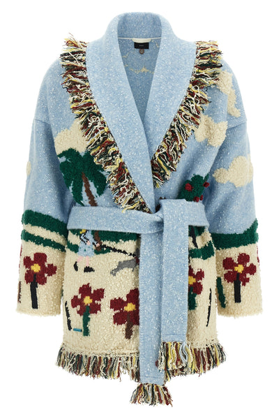 the alanui casa alanui cardigan sets new standards in luxury knitwear through