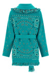 cashmere and linen cardigan