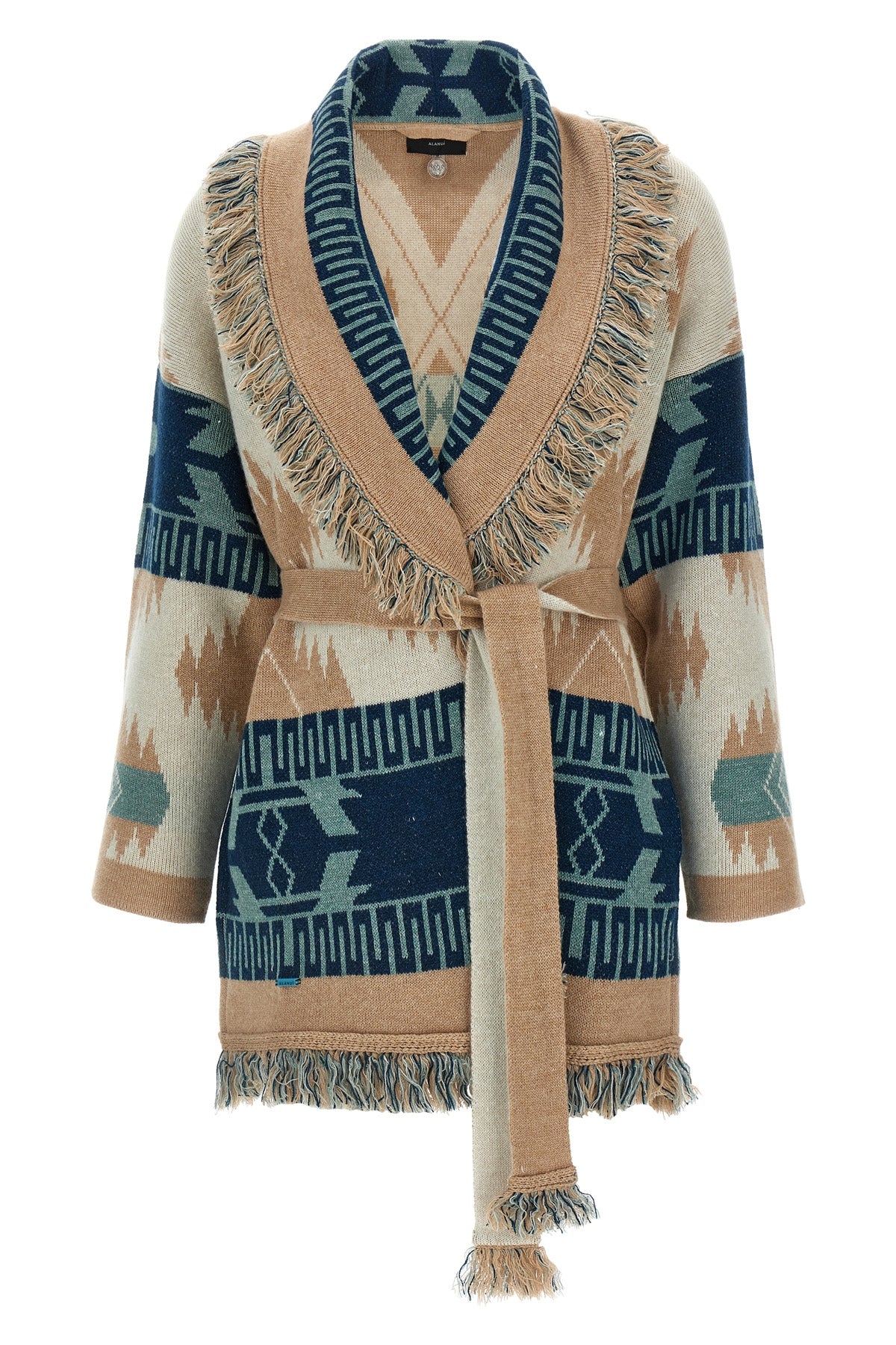 icon cashmere and linen cardigan