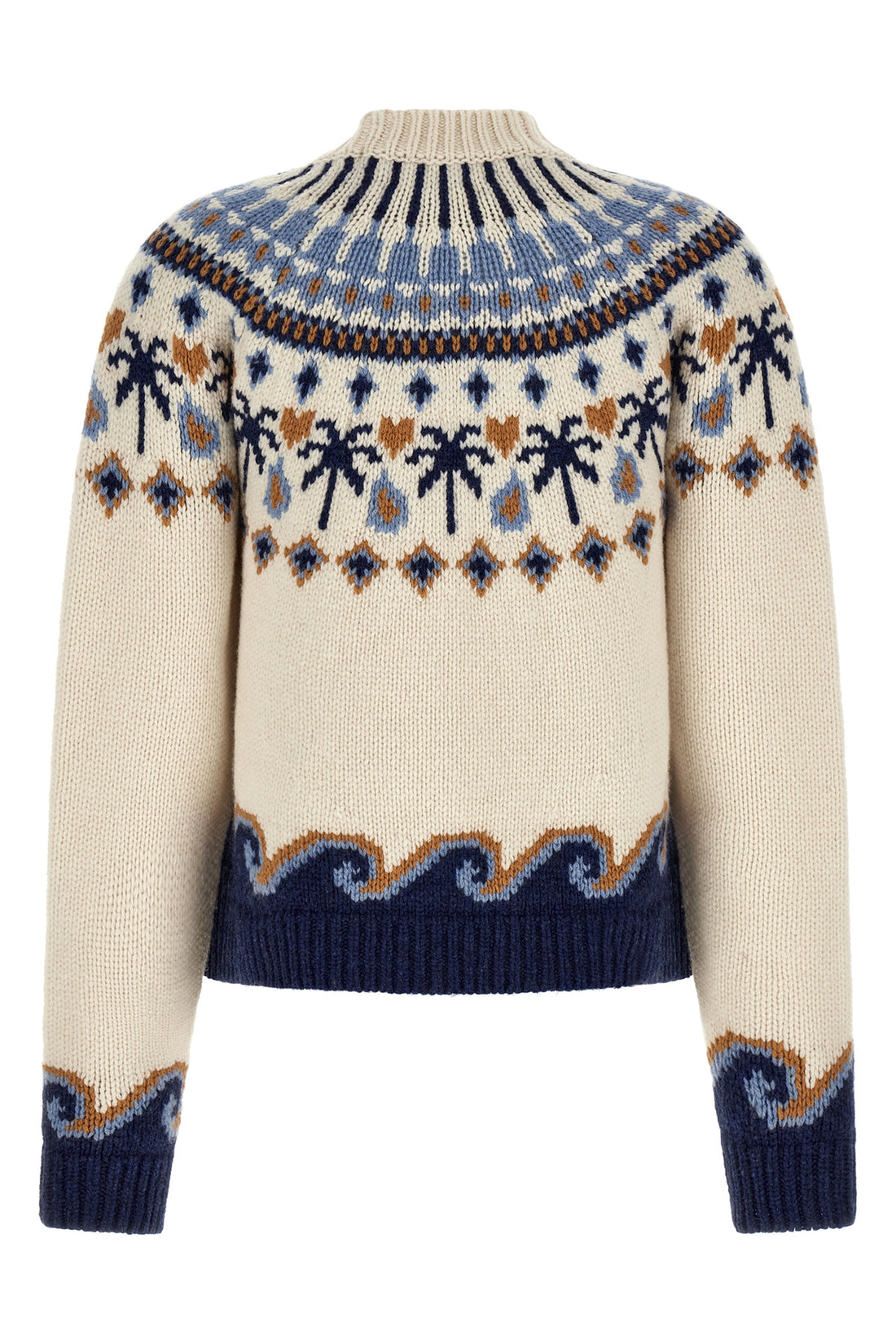 ALANUI M alanuis sweet winter sweater reinterprets traditional knitwear through meticu