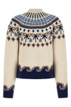 alanuis sweet winter sweater reinterprets traditional knitwear through meticu