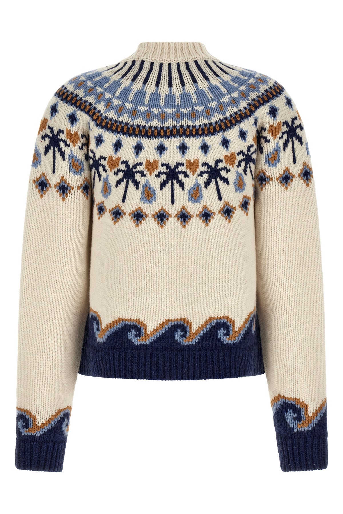 alanuis sweet winter sweater reinterprets traditional knitwear through meticu