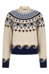 alanuis sweet winter sweater reinterprets traditional knitwear through meticu
