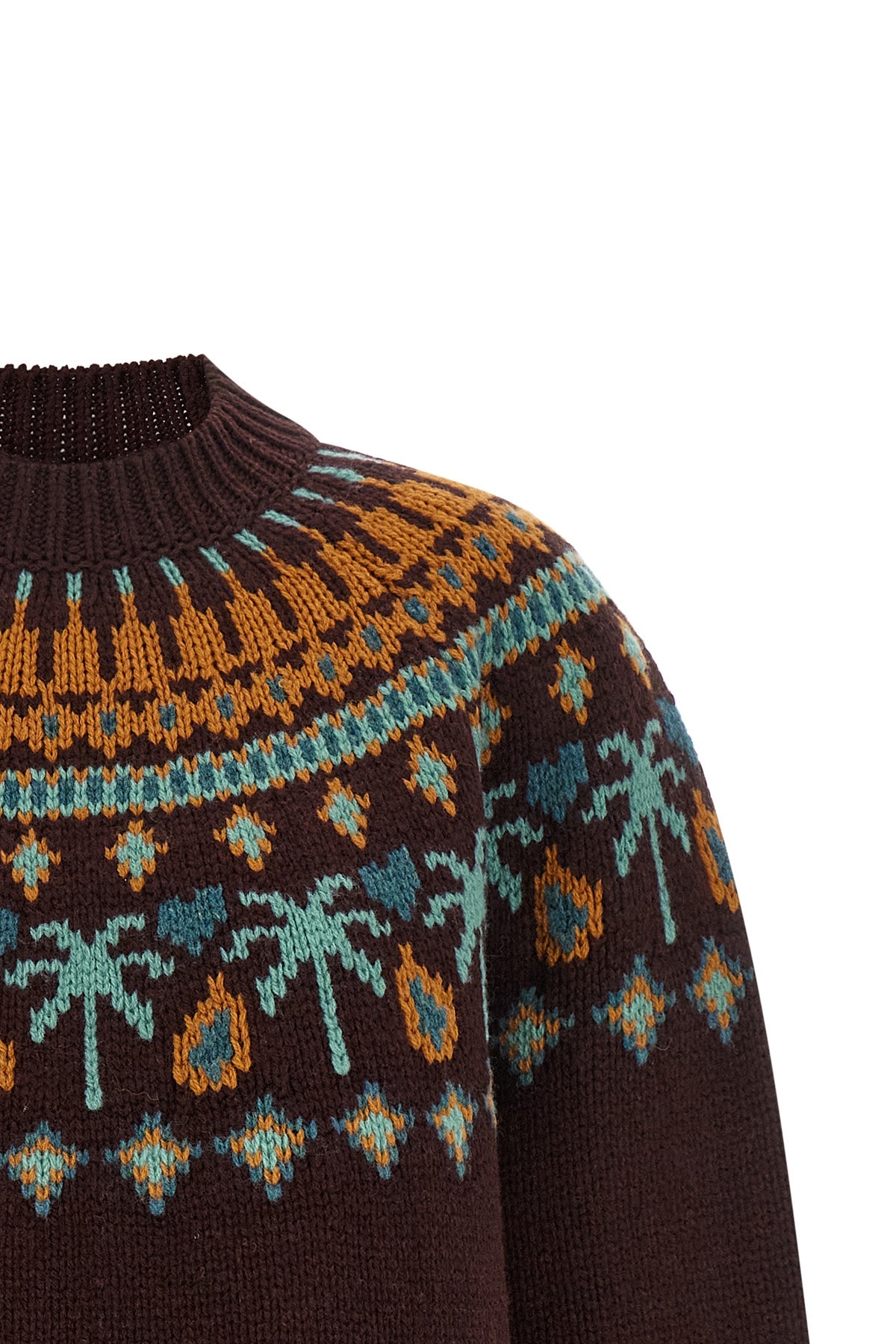 the alanui sweet winter knit redefines winter knitwear through a complex jacqu