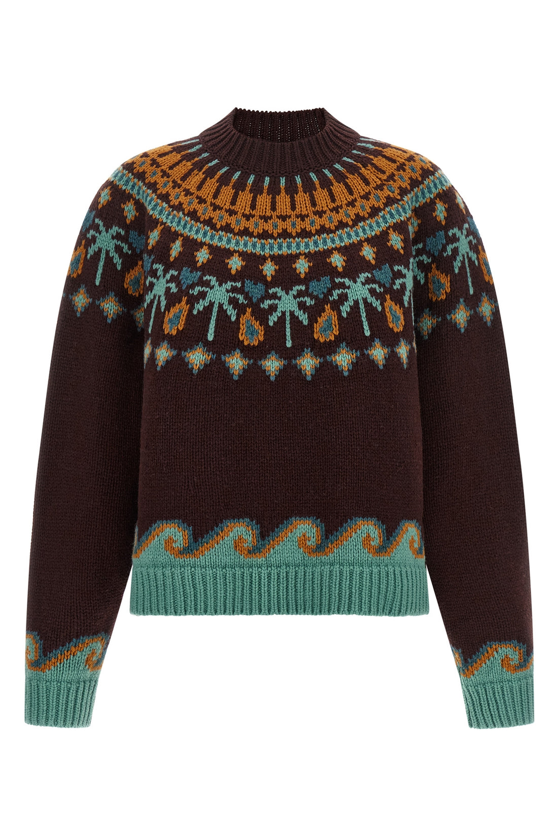 ALANUI M the alanui sweet winter knit redefines winter knitwear through a complex jacqu