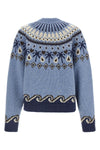 the alanui sweet winter sweater reinterprets traditional knitwear through meti