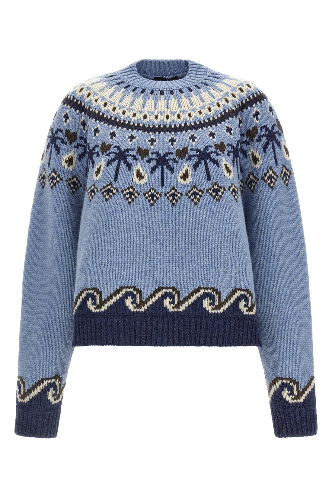 ALANUI M the alanui sweet winter sweater reinterprets traditional knitwear through meti