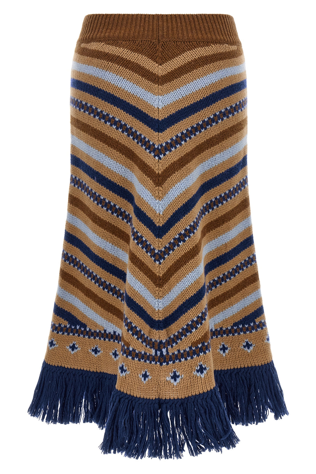 ALANUI M the alanui sweet winter longuette skirt redefines luxury knitwear through a co