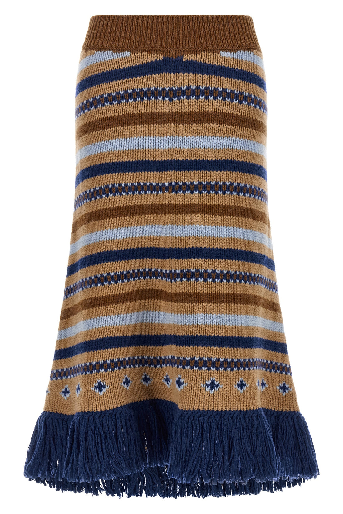 ALANUI M the alanui sweet winter longuette skirt redefines luxury knitwear through a co