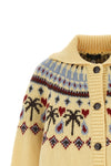 the alanui sweet winter cardigan in pure virgin wool embodies the excellence o