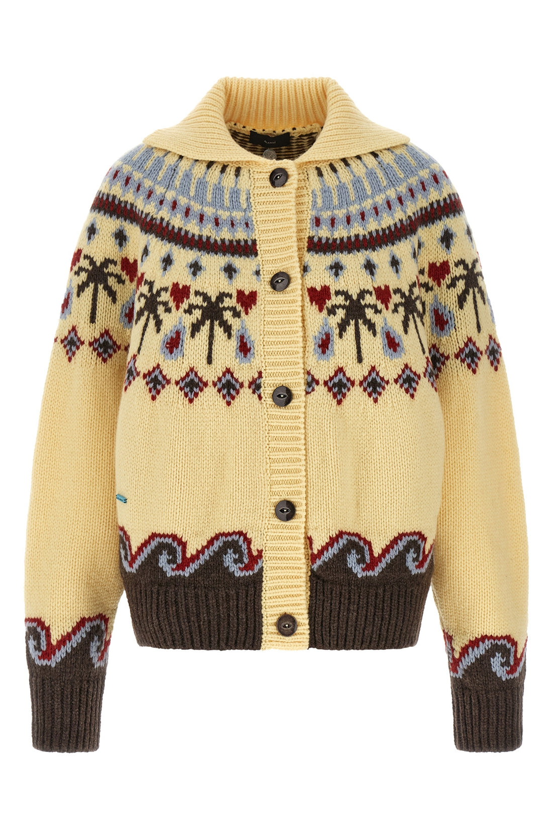 ALANUI S the alanui sweet winter cardigan in pure virgin wool embodies the excellence o