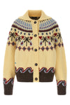 the alanui sweet winter cardigan in pure virgin wool embodies the excellence o