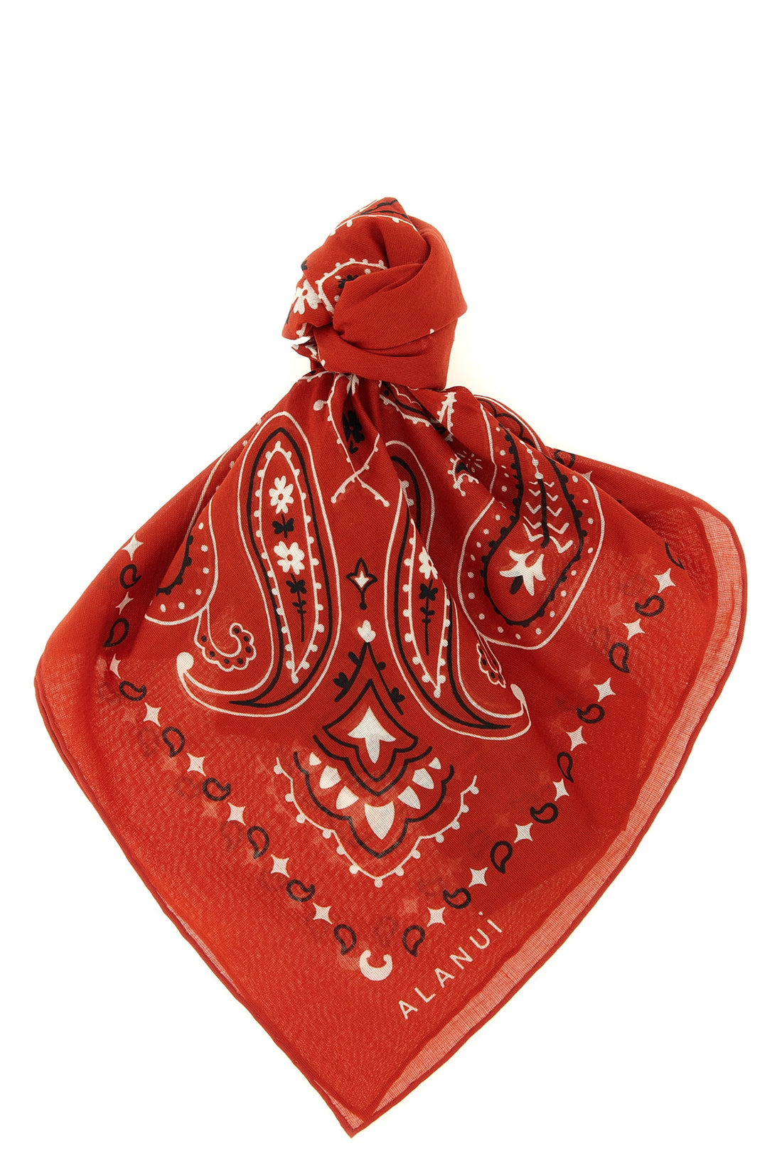 ALANUI OS the bandana alanui reinterprets a classic accessory through the excellence of it